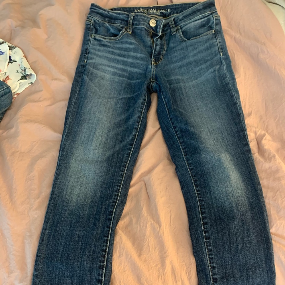 American Eagle Dark blue jeans